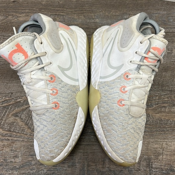 Nike KD Trey 5 VIII White Total Orange CT1425-102 Size 6Y - Picture 7 of 10